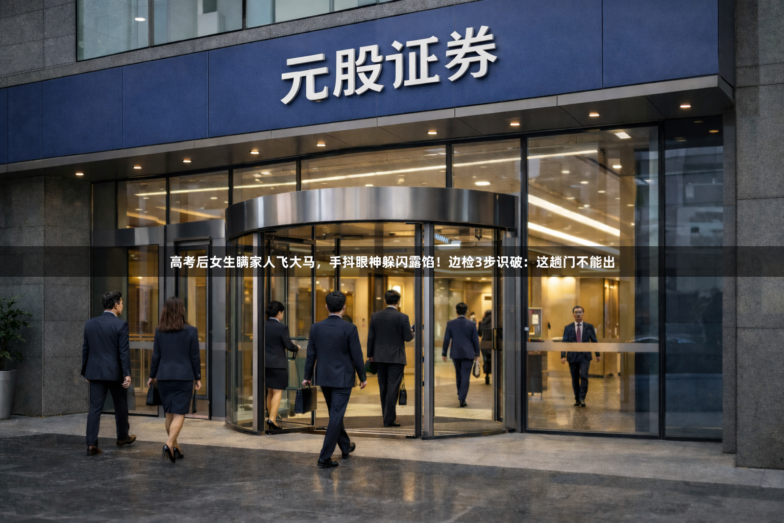 高考后女生瞒家人飞大马，手抖眼神躲闪露馅！边检3步识破：这趟门不能出